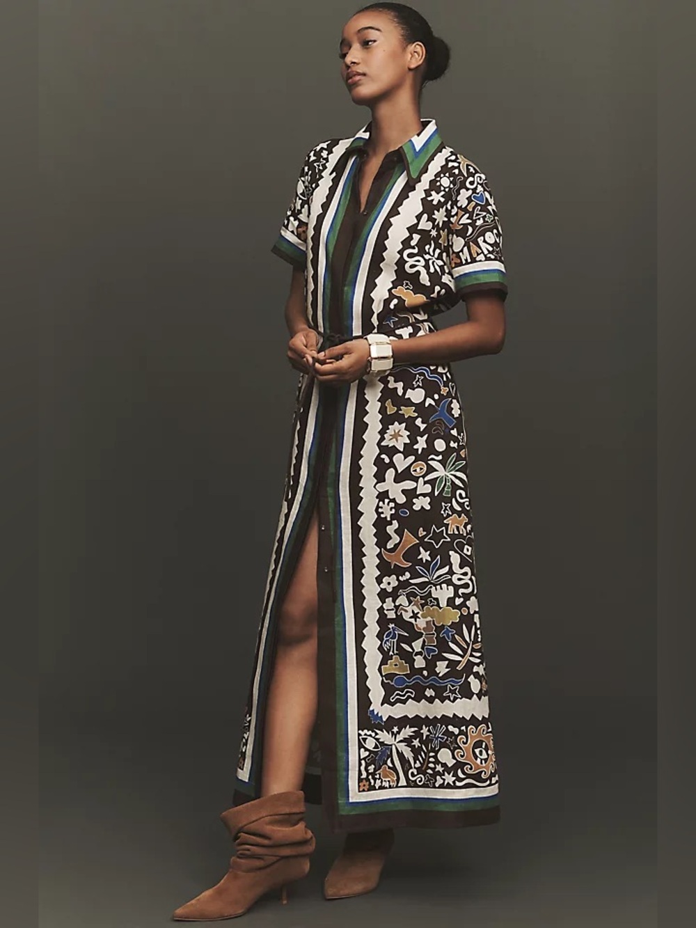 Alemais Maroc Shirtdress